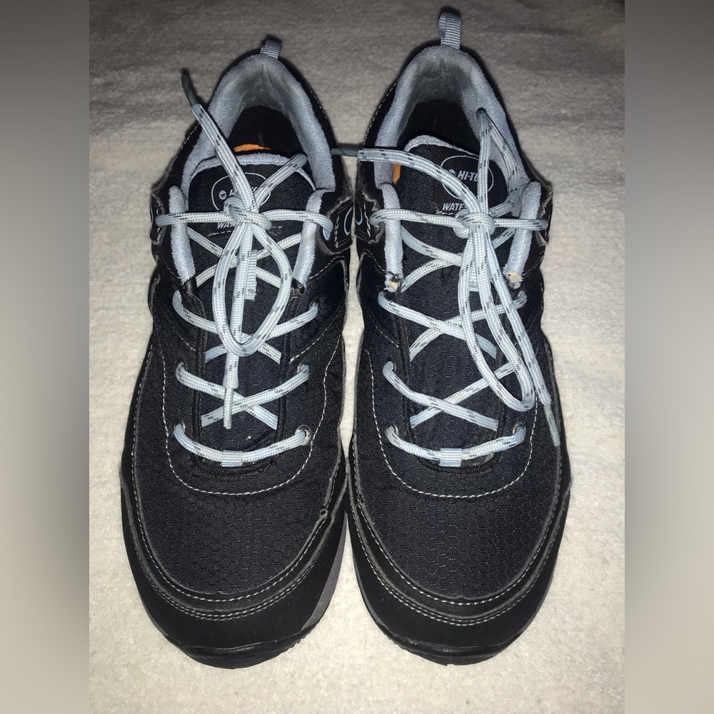 HI-TEC Equilibrio Bijou Low i-W Hiking Shoe 10 Black/Forget Me Not